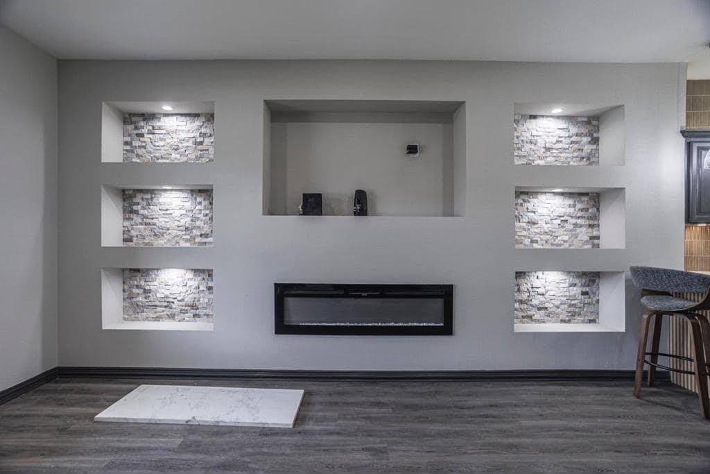 Lighting installation project photo