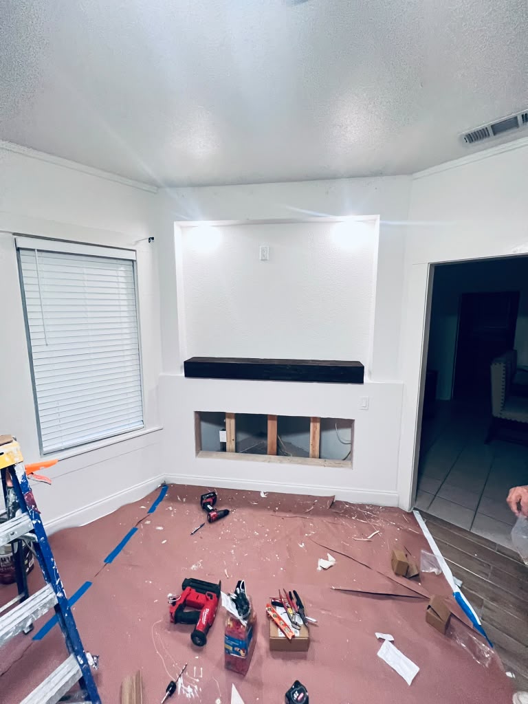 Lighting installation project photo